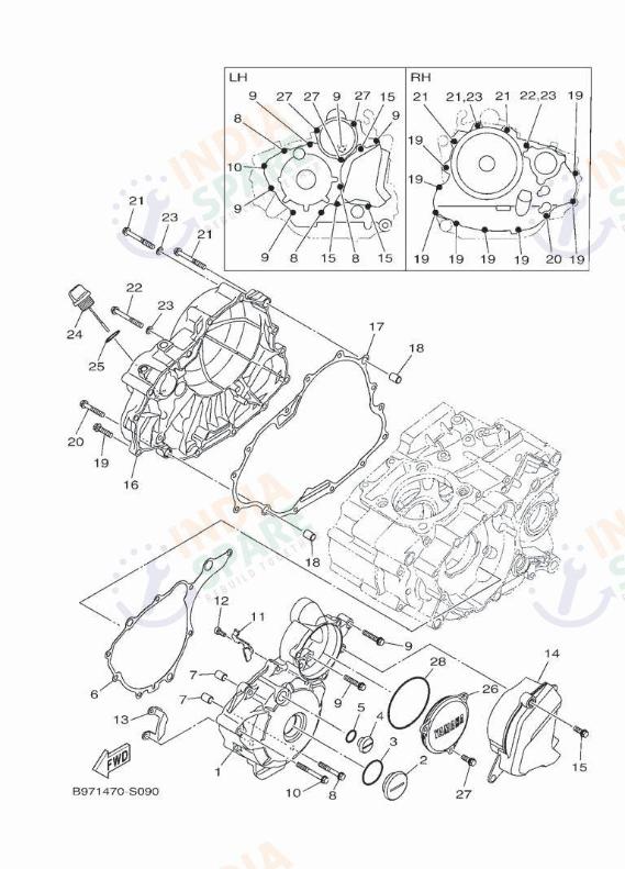 CRANKCASE COVER 1